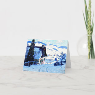 Clarence Gagnon - Farm Greeting Card Tack Kort
