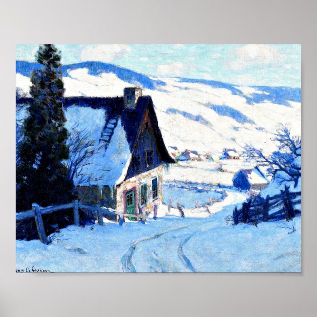 Clarence Gagnon - Farm Poster (Framsidan)