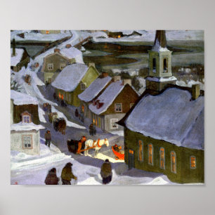 Clarence Gagnon - Midnattsmassa Poster
