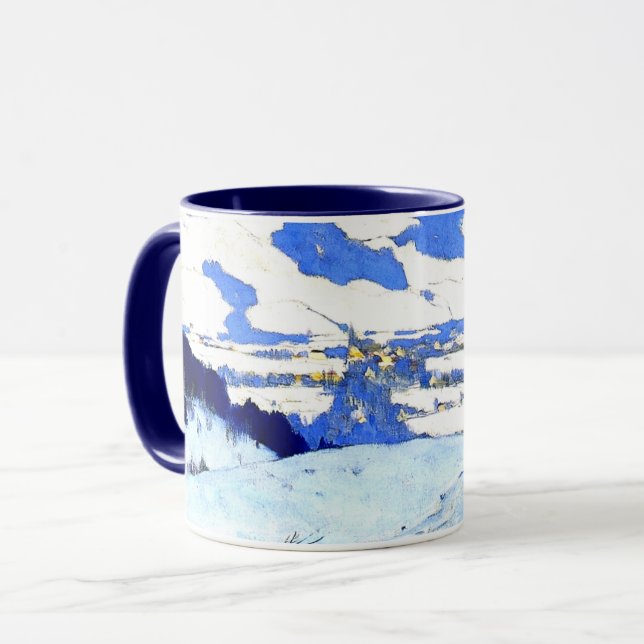 Clarence Gagnon-Twilight, Baie Saint Paul Mugg (Framsida vänster)