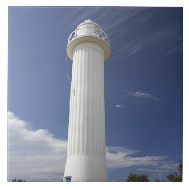 Clarence Head fyr, Yamba, New South Kakelplatta (Framsidan)