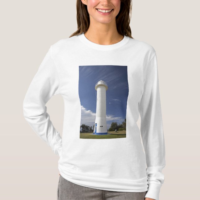 Clarence Head fyr, Yamba, New South Tee Shirt (Framsida)