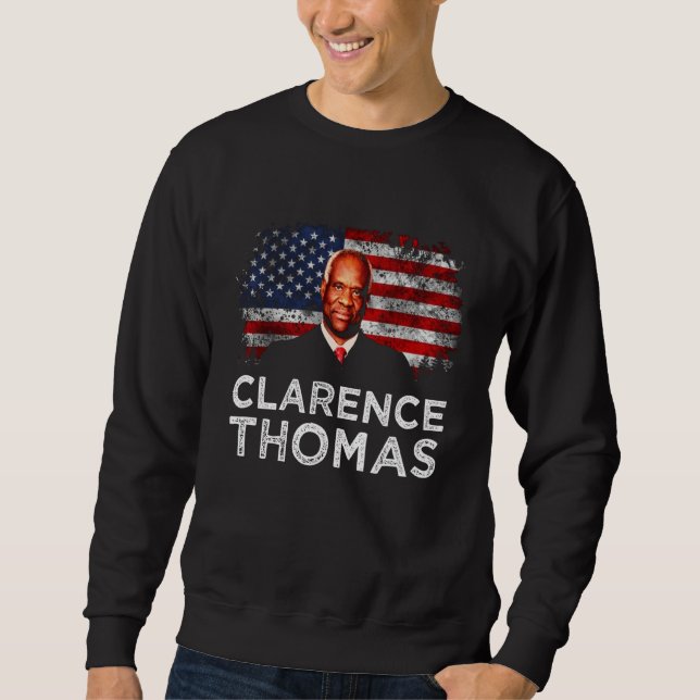 Clarence Thomas Court Justices Clarence Thomas  1 Lång Ärmad Tröja (Framsida)