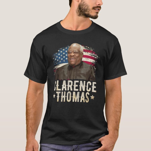 Clarence Thomas Scotus T Shirt (Framsida)