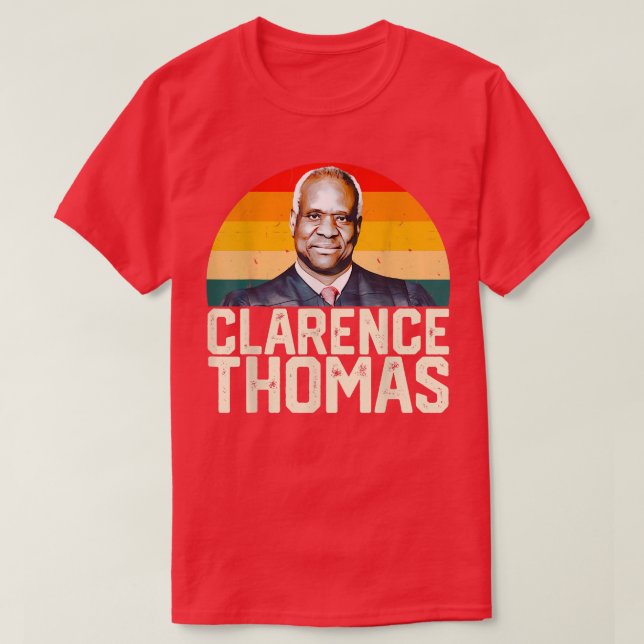 Clarence Thomas Supreme Court Justices Scotus Funn T Shirt (Design framsida)