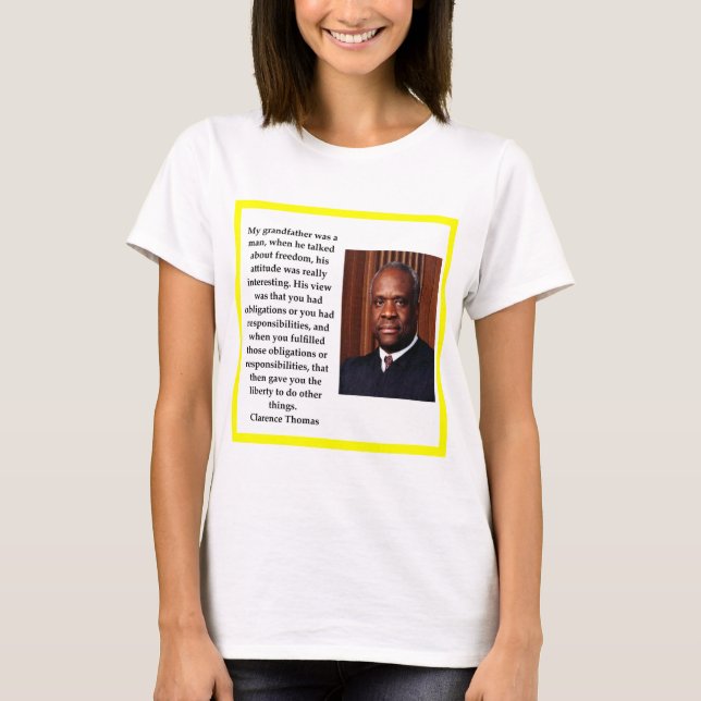 Clarence Thomas T Shirt (Framsida)