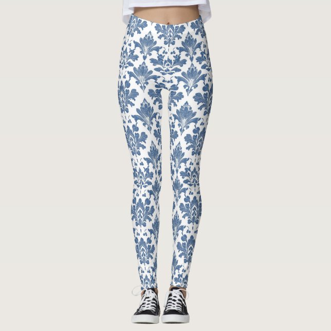 Clarence's Comfort Mönster Leggings (Framsida)