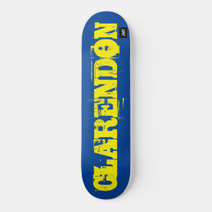 CLARENDON SKATEBOARDS/JMT MINI SKATEBOARD BRÄDA 18,5 CM