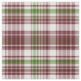 Claret, Grönt Preppy Madras Stil Play Sz6 Tyg