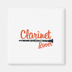 Clarinet Älskare Magnet