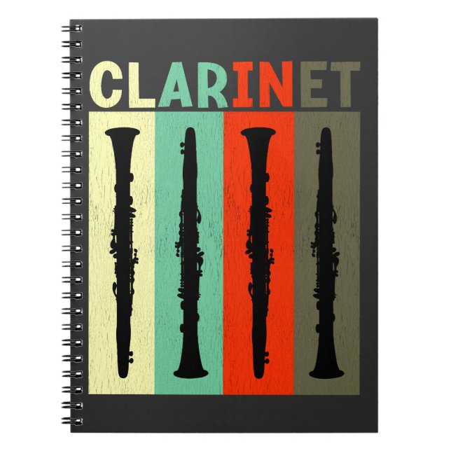 Clarinet Anteckningsbok (Framsidan)