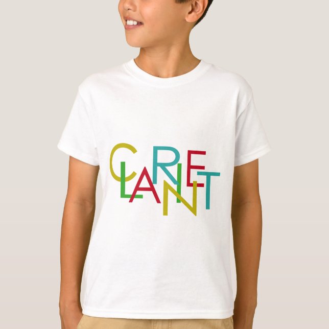 Clarinet Brev T-shirt (Framsida)