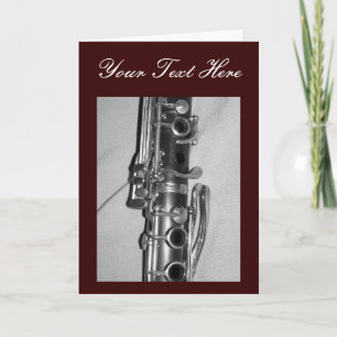 Clarinet Card Kort