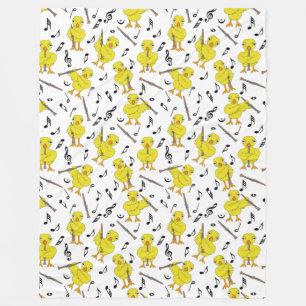 Clarinet Chick Clarinets Musik noter Ull Blank Fleecefilt