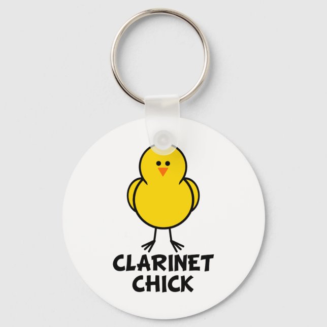 Clarinet Chick Nyckelring (Framsida)