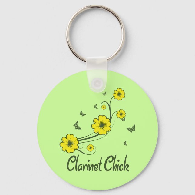 Clarinet Chick Nyckelring (Framsida)
