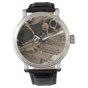 Clarinet Closeup Armbandsur