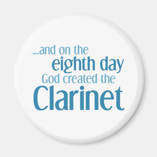 Clarinet Creation Magnet (Framsidan)