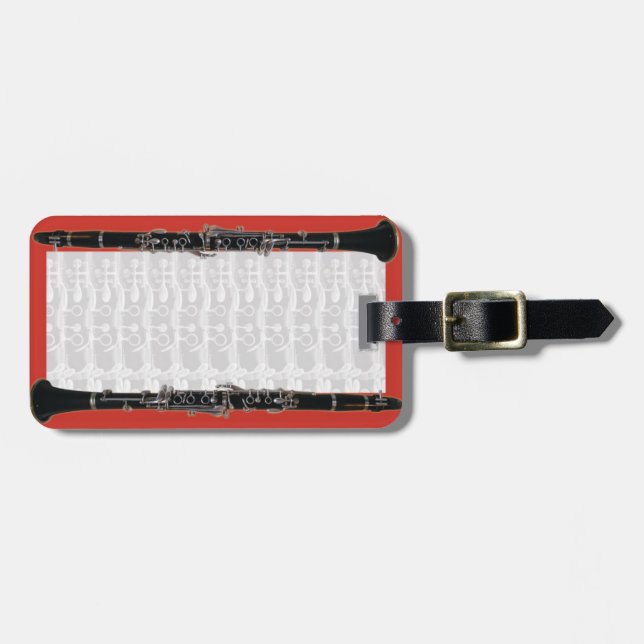 Clarinet Fodral Märkre Bagagebricka (Horisontell Framsida)