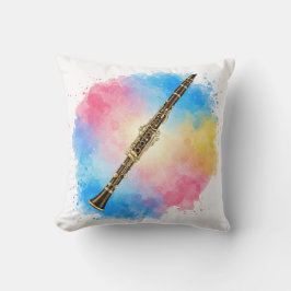 Clarinet Harmony: Färga vattenfärger. Kudde