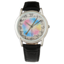 Clarinet Harmony: Färgstarka vattenfärger