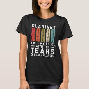 Clarinet I Blötter mina löften med Tårarna av Bras T Shirt