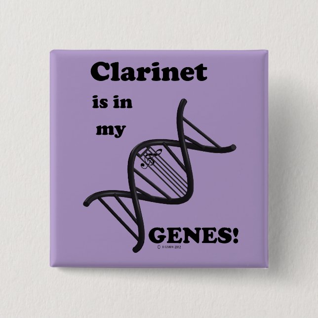 Clarinet i mina Genes Knapp (Framsida)