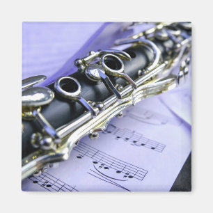 Clarinet Lakan Music Band Orchestra Magnet