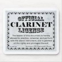 Clarinet Licence