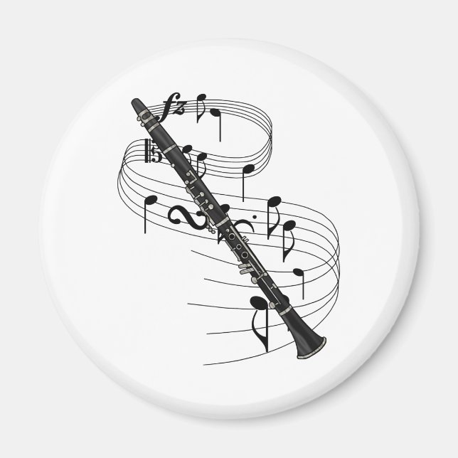 Clarinet Magnet (Framsidan)