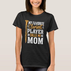 Clarinet Mamma Brass Band Favorite Trumpet Mor T Shirt