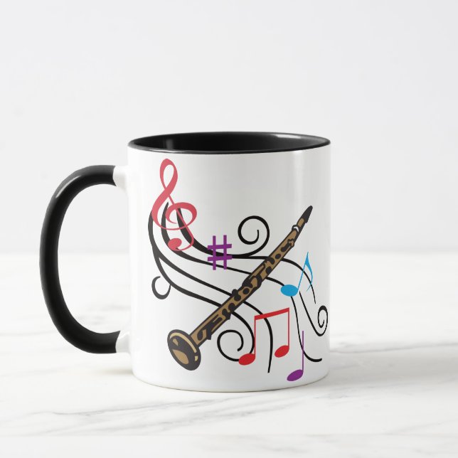 Clarinet med Music Mugg (Vänster)