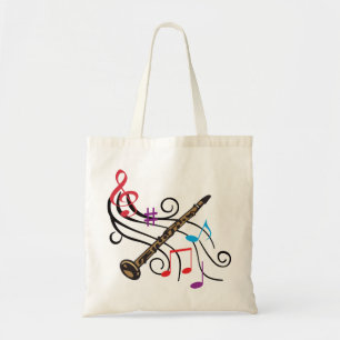 Clarinet med Music Tygkasse