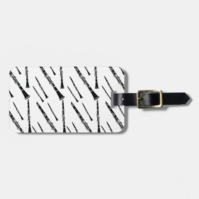 Clarinet Mönster Bagagebricka (Horisontell Framsida)