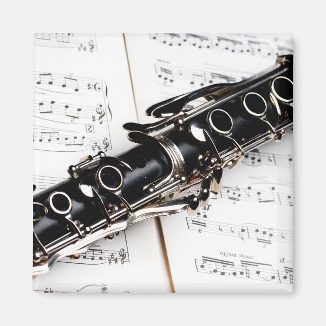 Clarinet Music Magnet (Framsidan)