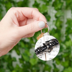 Clarinet Music Nyckelring