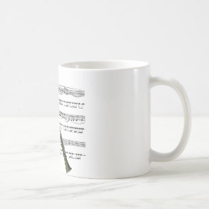 Clarinet musical 09 B Kaffemugg