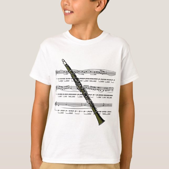 Clarinet musical 09 B Tröja (Framsida)