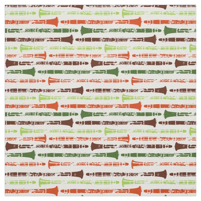 Clarinet Musical Instrument Band Orchestra Craft Tyg (Provkarta)