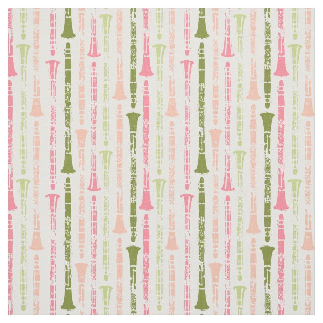 Clarinet Musical Instrument Band Orchestra Craft Tyg (Provkarta)