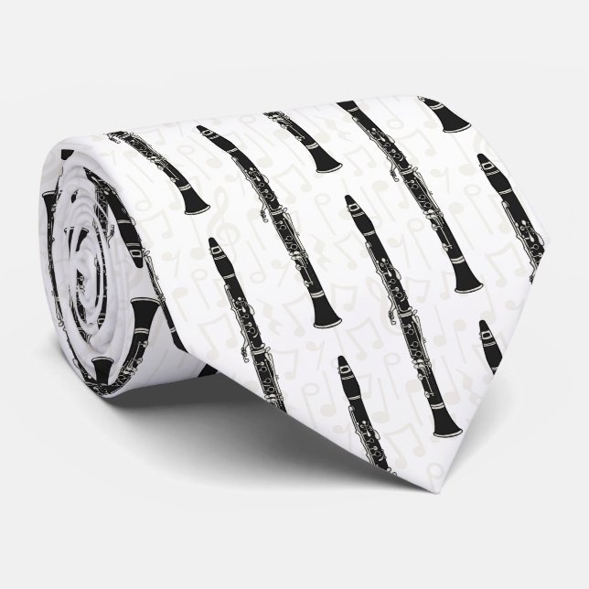 Clarinet Musical Notes Clarinetist Musician Slips (Rullad)