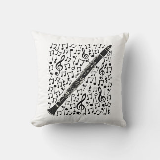 Clarinet Musik noter Woodwind Music Teacher Kudde