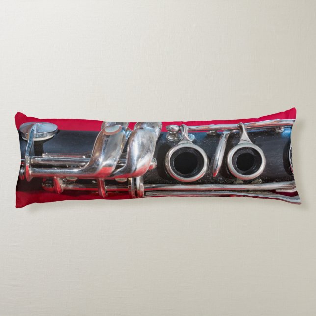 Clarinet på Red Kroppskudde (Baksidan)