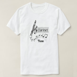 Clarinet Personlig T Shirt