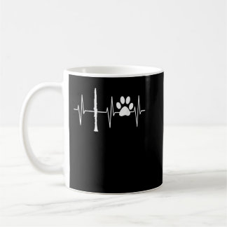 Clarinet Rolig hund Älskare Clarinetist Clarinet P Kaffemugg
