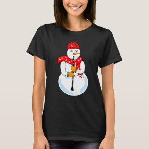 Clarinet Snögubbe T Shirt