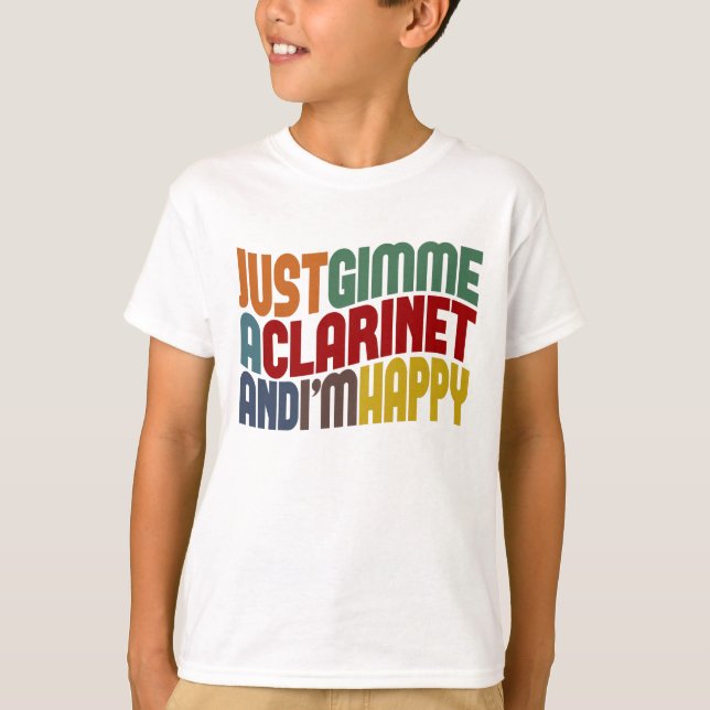 Clarinet T-shirt (Framsida)