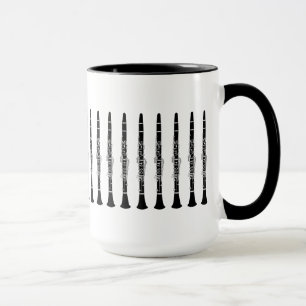 Clarinet Teckning Mugg