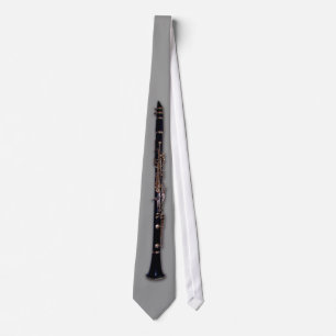 Clarinet Tie 4 för ClarinetCentral.com Slips