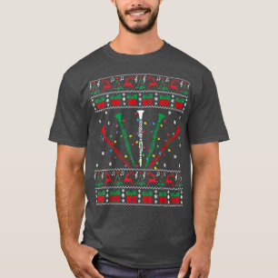 Clarinet Ugly jul Sweater Clarinet Player Xm T Shirt